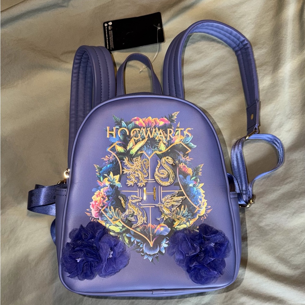 Hogwarts Purple Backpack